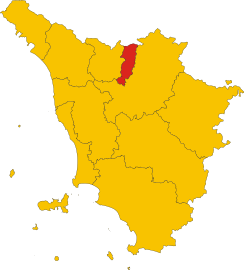 Talaith Prato (coch) yn Toscana