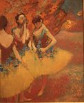 Three Dancers in Yellow Skirts, c. 1891, oil on canvas, The Detroit Institute of Arts