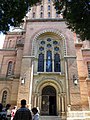 Entrada da igreja do seminário