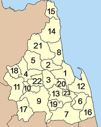 Peta Distrik
