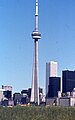 Image 46The CN Tower was completed in 1976, becoming the world's tallest free-standing structure. (from 1970s)