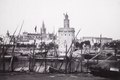 Charles Clifford - El Guadalquivir, la Torre del Oro, Sevilla (ca 1862)