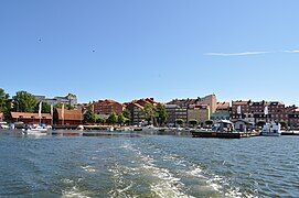 Fiskbron, il-port l-antik fiċ-ċentru ta' Karlskrona.