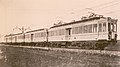 Triebwagen der Rheinuferbahn mit Dreiecksbügel (1906)