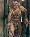 The Blinded Samson ("Simson dibutakan"; 1912) karya Lovis Corinth