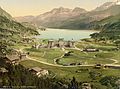 Maloja und dr Silsersee um 1900