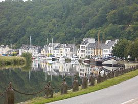 Port-Launay and the river Aulne