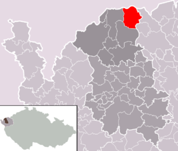 Přebuz – Mappa