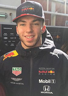 Pierre Gasly v roce 2019