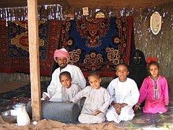 Beduinska porodica u Omanu