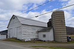 A farm on Parkside Drive, south of Limestone