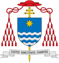 Coat of arms of Giovanni Angelo Becciu.svg