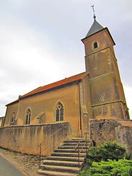 The church in Baudrecourt