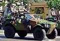 Un modern vehicle de reconeixement Panhard VBL francès.