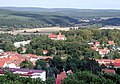 Das Ilmtal mit der Niederburg Kranichfeld (ab 1455 im Besitz)