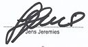 Jens Jeremies – podpis