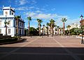 Centraal plein in Les Alqueries