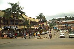 En gata i Mbabane
