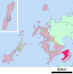 Location of Unzen