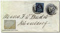 Image 6A postal stationery envelope used from London to Düsseldorf in 1900, with additional postage stamp perfinned "C & S" identifying the user as "Churchill & Sim" per the seal on the reverse shown on inset. A perfin, the contraction of 'PERForated INitials', is a pattern of tiny holes punched through a postage stamp. Organizations used perforating machines to make perforations forming letters or designs in postage stamps with the purpose of preventing pilferage. It is often difficult to identify the originating uses of individual perfins because there are often no identifying features but when a perfin is affixed to a cover that has some user identifying feature, like a company name, address, or even a postmark or cancellation of a known town where the company had offices, this enhances the perfin.