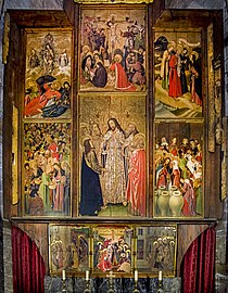 Le retable de la Transfiguration.