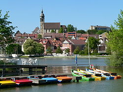 View of the town