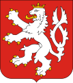 Herb mały Czech 1990 – 1992