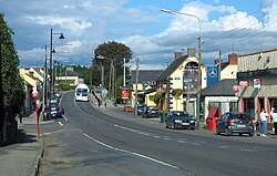 The R772 as Camolin Main Street