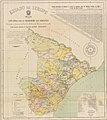 Mapa político do Estado de Sergipe, 1937.