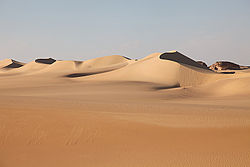 The dunes of the Great Sand Sea near Siwa, Egypt