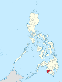 Mapa ning Soccsksargen ampong Sultan Kudarat ilage