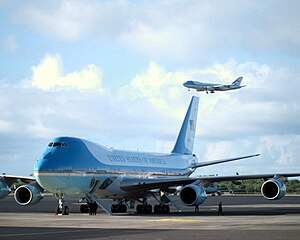 The_two_Boeing_VC-25A_Air_Force_One