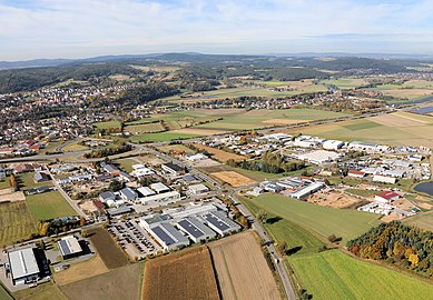 Gewerbegebiet an der A 93 (2021)