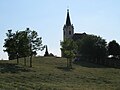 Kostol Navštívenia Panny Márie a Pálfiho obelisk