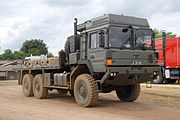 На виставці Defense Vehicles Dynamics (DVD) у Великій Британії HX58 6×6 британської армії у стандартній конфігурації