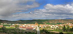 Skyline of Galilea (La Rioja)