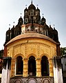 Panchavimsati-ratna Gopalbari temple at Kalna City, Purba Bardhaman district, with 25 pinnacles