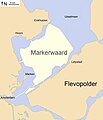 The Markerwaard as planned in 1981[8]
