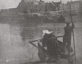 Le bac de Concarneau en 1904.