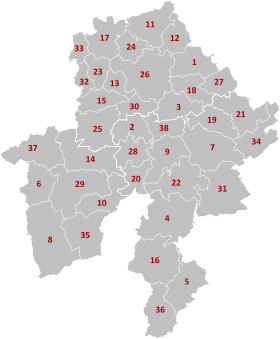 Localisation de Province de Namur