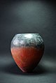 Image 27Ovoid Naqada I (Amratian) black-topped terracotta vase, (c. 3800–3500 BC). (from Prehistoric Egypt)