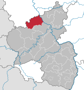 Localisation de Arrondissement d'Ahrweiler