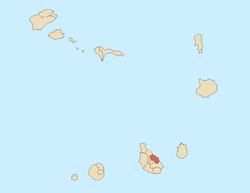 Location of Santa Cruz