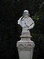 Socha – busta J. A. Komenského
