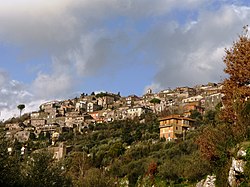 Skyline of Castro dei Volsci