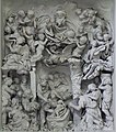 Baroque marble high-relief by Francesco Grassia, 1670, Rome