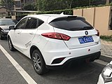 The rear view of the Changan Eado XT.