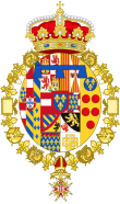 Description de l'image Coat of Arms of Prince Jaime of Bourbon-Two Sicilies.svg.