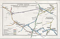 The route via Ardsley and Lofthouse through Wakefield in 1912