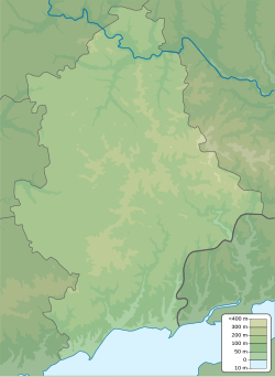 Donetsk is located in Donetsk Oblast